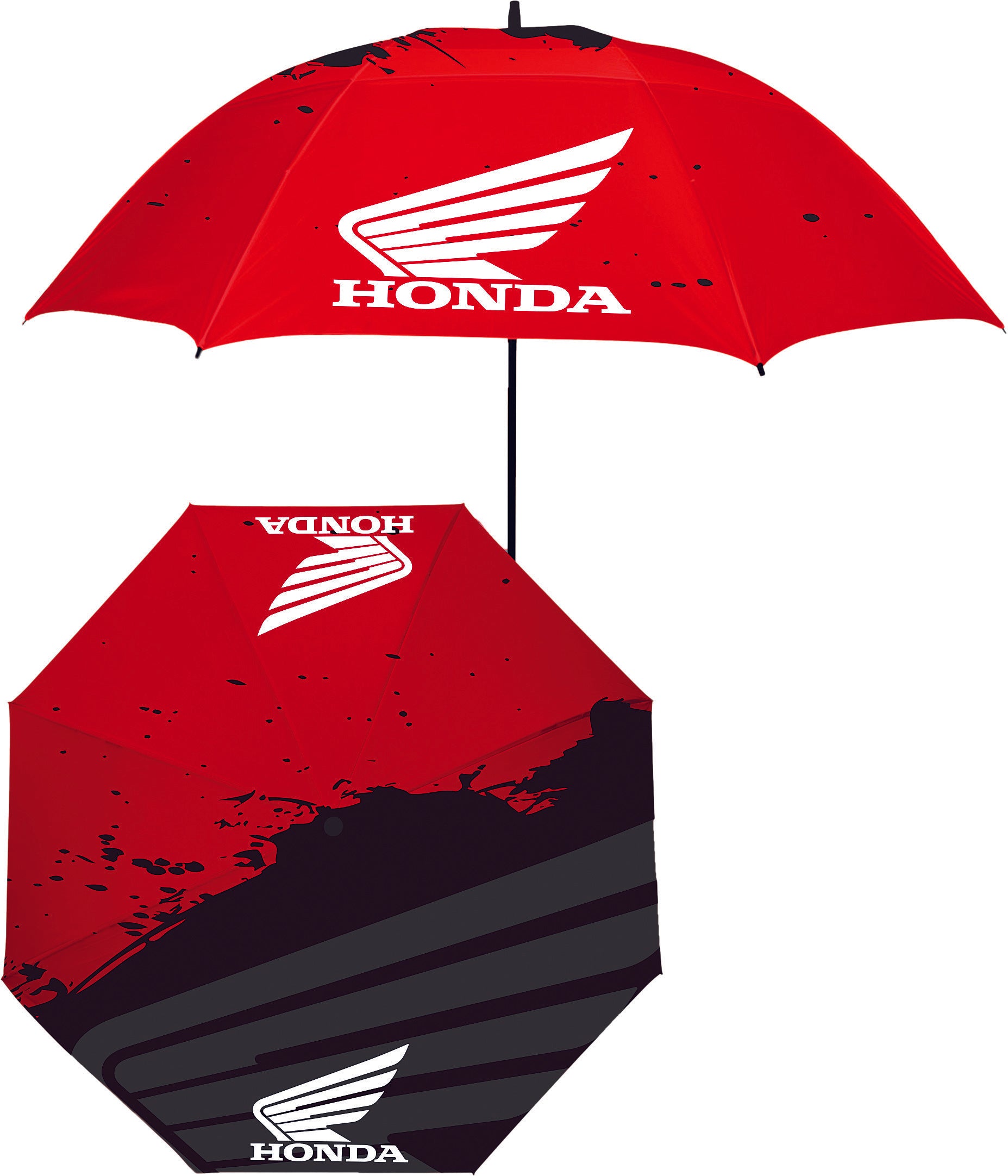 Parapluie Honda Wing, HONDA PARAPLUIE AILE ROUGE/NOIR